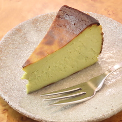 抹茶バスクチーズケーキ