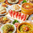 【大満足◆進化する自慢の人気メニュー】バラエティ豊富に取り揃えたメニューは、お客様の声をもとに日々アップデート中★常に「今、食べたい美味しさ」を追求しているからこそ、当店の食べ飲み放題は大人気◎圧倒的な高コスパで最高のひと時をお得にお楽しみください！