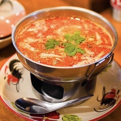 トムヤムクン(海老の酸味スープ)