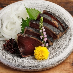 高知県産カツオの藁焼き