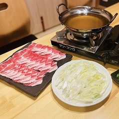肉と魚まだらのコース写真