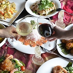 シンガポール シーフード リパブリック東京 竹芝店のコース写真