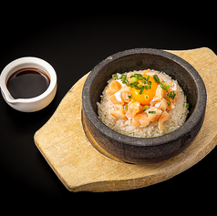 石焼サーモンハラス飯/Wチーズピビンパ　各