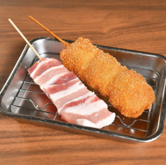 横綱豚バラ串かつ