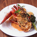 料理メニュー写真 オマール海老と野菜のグリル
