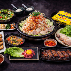 韓国肉料理 石鍋 イニョン 道頓堀店のコース写真