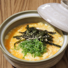太陽卵の鶏だし雑炊