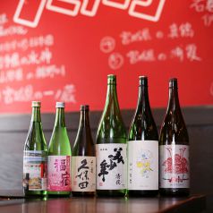 各地より入荷したオススメの日本酒