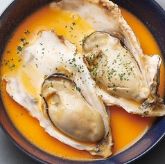 牡蠣のオマールソース蒸し(2P)