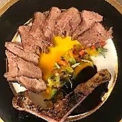 シェフおすすめフルコース2【前菜、アヒージョorピザ、パスタ、魚料理、肉料理、ドルチェ】