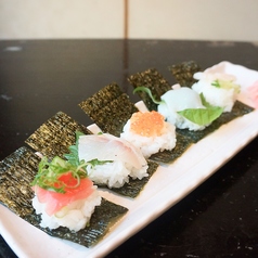 勘助手巻き/毛毬寿司