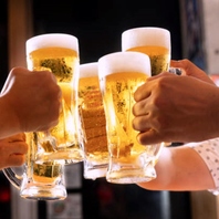 【ドリンク80種以上】飲み放題も、ビール～サワーまで