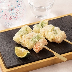 おつまみ海老串天