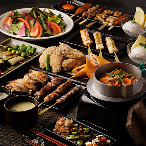 『名古屋お手軽コース』リーズナブルに本場の料理を堪能3時間飲み放題付/8品/3500円