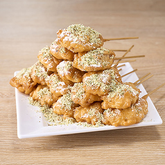 鶏もも串揚げ(ハーブ&チーズ)