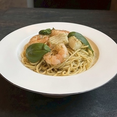 魚介のジェノベーゼパスタ