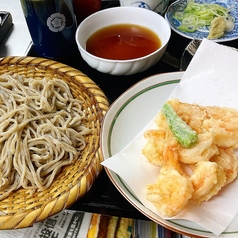 海老天せいろ１番人気です太白ごま油100パーセントの写真