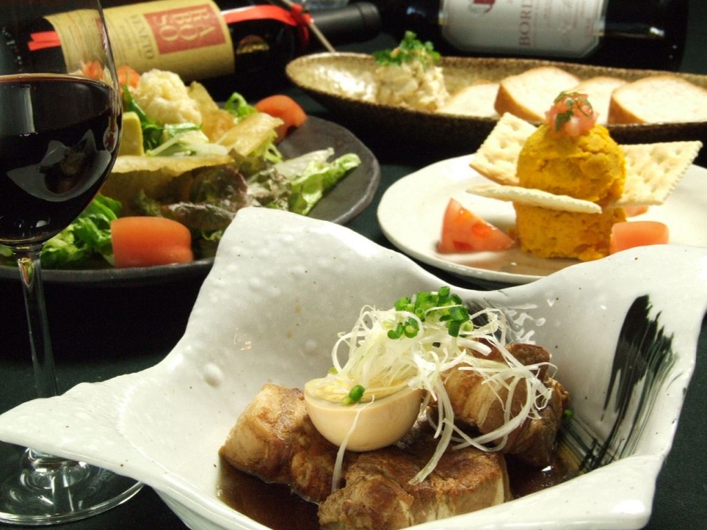 丁寧な仕込みが伝わってくる料理は一品一品こだわり◎