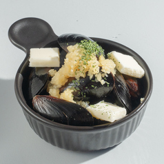 【海】ムール貝のガーリックバター焼き