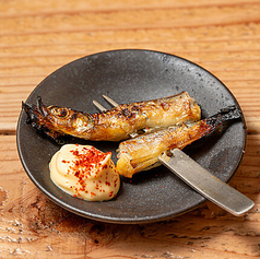 ししゃも×七味マヨ