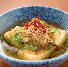 揚げだし豆腐 / 揚げだし豆腐のなめたけおろし