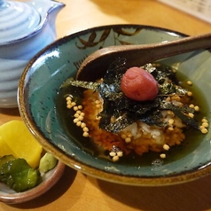 お茶漬け(鮭・梅・チャンジャ・たこわさ)