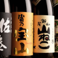 ●愛知県産の地酒を中心に各地より取りそろえた日本酒