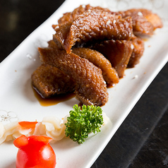 上海風白身魚の揚げ物・醤油ダレ漬