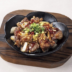 牛すじピリ辛炒め