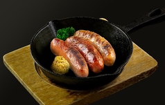 三種のソーセージ盛合せ