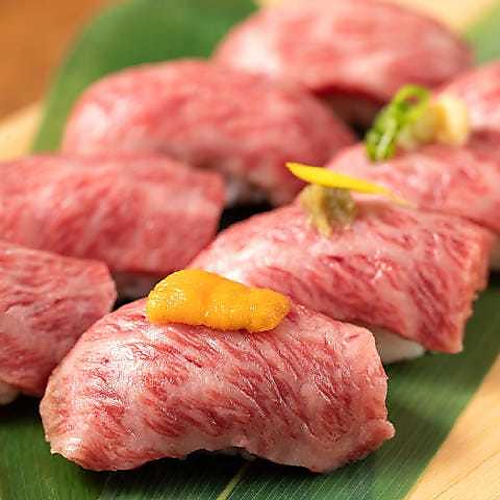 3時間飲み放題付コースでゆったりご宴会　当店イチオシ！トロ肉寿司コースご用意！