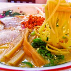 平麺と細麺！