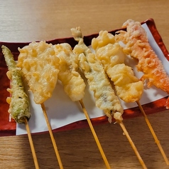 天ぷら6種盛り