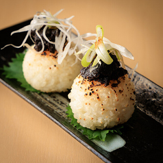 ねぎ味噌焼きおにぎり