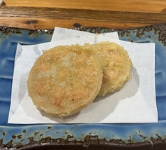 蓮根の明太詰め