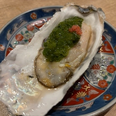 生牡蠣めかぶポン酢