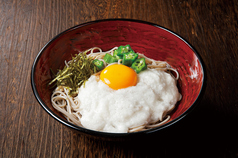 月見とろろぶっかけそば
