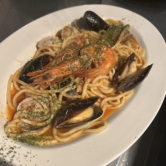 魚介たっぷりトマトソース