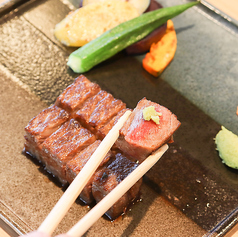 雪塩ステーキ石垣のコース写真