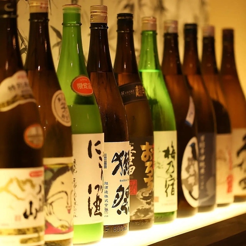 【全席個室】”名物”獺祭含む日本酒全30種飲み放題《1000円/1時間》×本鮪や和牛料理
