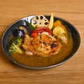 料理メニュー写真&nbsp;香ばしグリルチキンのスープカレー