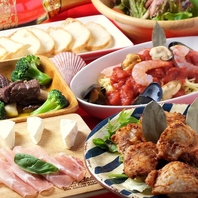 各種パーティにオススメ！コース料理ご用意いたします