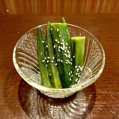 オクラの浅漬け