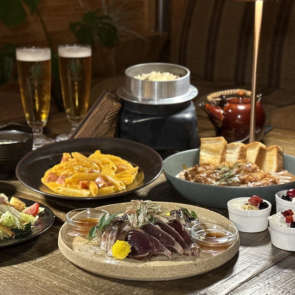 飲み会・宴会向けのコース料理もご用意しております
