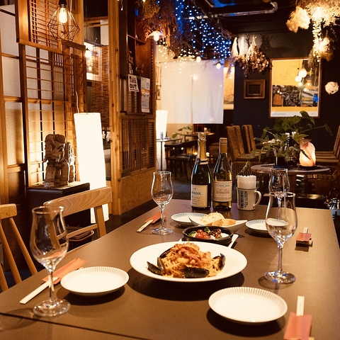 イタリアンバル　～街の喧騒を離れて…ワイン片手にちょっと贅沢な時間を～