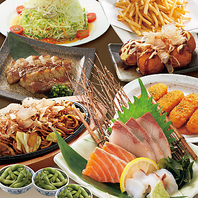 2時間飲み放題付コース！3500円(税込3850円）～