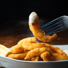 CHICHARRON DE CAMARONES エビのフリッター タルタルソース添え