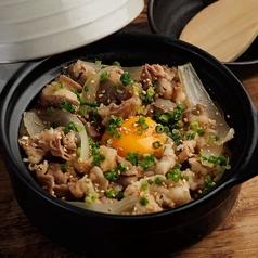 和牛月見土鍋御飯