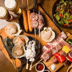 天文館店ビアガーデンのコース写真