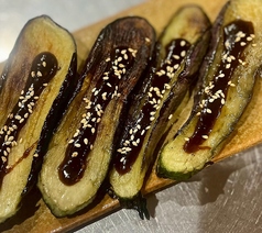 ナス（炭火焼き）